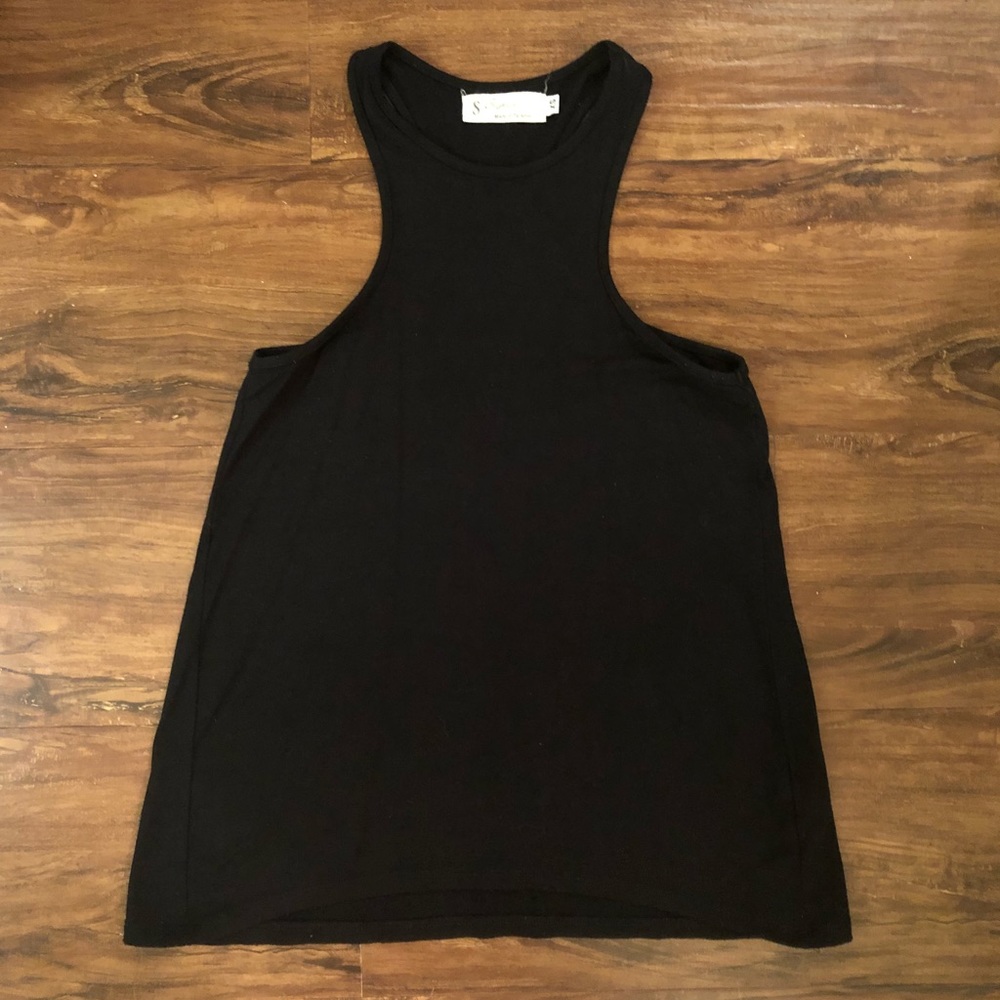 Fighting Eel racerback, Black, XS